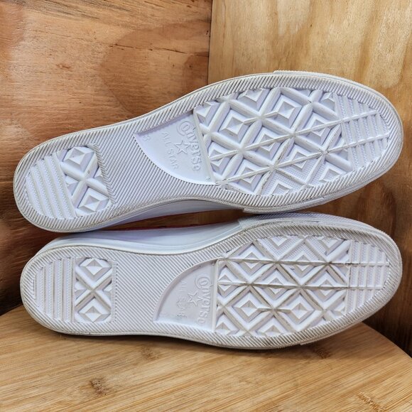 Converse Chuck Taylor All Star Pink Lift Platform Canvas Sneakers - Picture 8 of 9